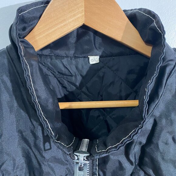 Vintage Lined Black Jacket - Picture 5 of 5